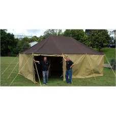 19' 6" x 13' Traditional Pole Tent (2 Centre Poles) Made to order, wide colour selection
